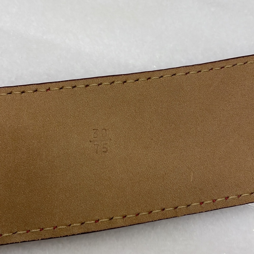 Red Leather Miu Miu Belt - image 6